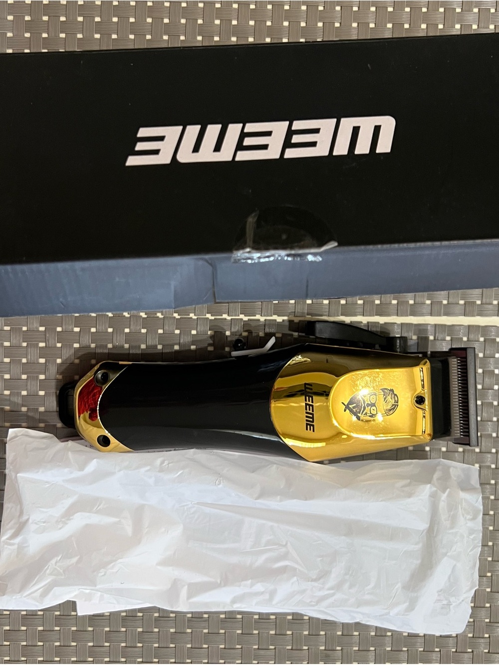 Men’s Electric Hair Clipper - Black & Gold